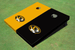 University of Missouri Alternating Solid Cornhole Boards