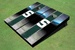 Michigan State University "S" Field Long Strip Matching Hunter Themed Cornhole Boards