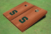 Michigan State University "S" Solid Rosewood Cornhole Boards