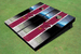 Virginia Tech "HokieBird" Field Long Strip Matching Maroon Themed Cornhole Boards