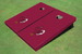Virginia Tech "HokieBird" Maroon Matching Solid Cornhole Boards Virginia Tech "HokieBird" Maroon Matching Solid Cornhole Boards