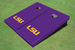 Louisiana State University Purple Matching Solid Cornhole Boards