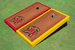 University of Maryland Rosewood Alternating Border Cornhole Boards