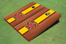 University of Maryland Yellow Rosewood Matching Long Stripe Cornhole Boards