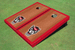 NC State University Red Rosewood Matching Borders Cornhole Boards