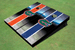 University of Florida Field Long Stripe Alternating Themed Cornhole Boards
