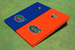 University of Florida Alternating Solid Cornhole Boards