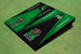 Marshall University Alternating Wood Look Triangle Cornhole Boards