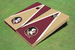 Florida State University Alternating Triangle Cornhole Boards Florida State University Alternating Triangle Cornhole Boards