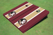 Florida State University Gold And Maroon Matching Long Stripe Cornhole Boards