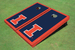 University of Illinois Orange Matching Border Cornhole Boards University of Illinois Orange Matching Border Cornhole Boards