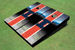 University of Illinois Field Long Strip Matching Orange Themed Cornhole Boards