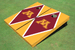 University of Minnesota Maroon and Gold Matching Diamond Cornhole Boards University of Minnesota Maroon and Gold Matching Diamond Cornhole Boards