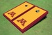 University of Minnesota Maroon Matching Border Cornhole Boards