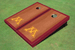 University of Minnesota Maroon Rosewood Matching Borders Cornhole Boards