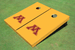 University of Minnesota Gold Matching Solid Cornhole Boards