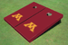 University of Minnesota Maroon Matching Solid Cornhole Boards