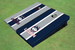 University of Connecticut "UConn" Alternating Long Stripe Cornhole Boards
