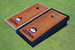 University of Connecticut "UConn" Rosewood Alternating Border Cornhole Boards