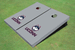 University of Connecticut "UConn" Gray Matching Solid Cornhole Boards