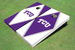Texas Christian University "TCU" Alternating Diamond Cornhole Boards Texas Christian University "TCU" Alternating Diamond Cornhole Boards