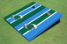Tulane University Alternating Long Stripe Cornhole Boards