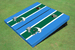 Tulane University Green and Unci  Matching Long Stripe Cornhole Boards Tulane University Green and Unci  Matching Long Stripe Cornhole Boards