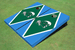 Tulane University Green and Unci Matching Diamond Cornhole Boards Tulane University Green and Unci Matching Diamond Cornhole Boards