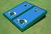 Tulane University Green Matching Border Cornhole Boards