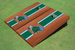 Tulane University Green Rosewood Matching Long Stripe Cornhole Boards Tulane University Green Rosewood Matching Long Stripe Cornhole Boards