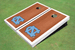 University of North Carolina "UNC" White Rosewood Matching Borders Cornhole Boards