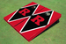 Rutgers University Black and Red Matching Diamond Cornhole Boards Rutgers University Black and Red Matching Diamond Cornhole Boards