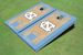 University of North Carolina "UNC" Matching Unc Basketball Court Custom Cornhole Board University of North Carolina "UNC" Matching Unc Basketball Court Custom Cornhole Board