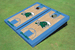 Tulane University Unci Matching  Basketball Court Custom Cornhole Board