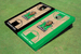 Marshall University Alternating Basketball Court Custom Cornhole Board