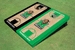 Marshall University Alternating Basketball Court Custom Cornhole Board