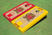 University of Maryland Alternating Basketball Court Custom Cornhole Board
