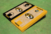 University of Missouri Alternating Basketball Court Custom Cornhole Board
