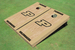 Purdue University Gold Matching Basketball Court Custom Cornhole Board