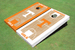 University Of Tennessee Alternating Basketball Court Custom Cornhole Boards