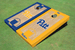 University of Pittsburgh Alternating Basketball Court Custom Cornhole Boards