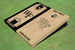 Wake Forest University Alternating Basketball Court Custom Cornhole Boards