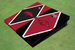 University Of Arkansas Alternating Diamond Cornhole Boards