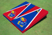 University Of Kansas Jayhawks Alternating Triangle Cornhole Boards