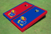 University Of Kansas Jayhawks Alternating Border Cornhole Boards University Of Kansas Jayhawks Alternating Border Cornhole Boards