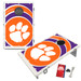 Clemson Tigers Vortex Baggo Portable 2x3 Bean Bag Toss Game Clemson Tigers Vortex Baggo Portable 2x3 Bean Bag Toss Game