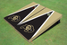 University of Colorado Black and Gold Matching Triangle Cornhole Boards University of Colorado Black and Gold Matching Triangle Cornhole Boards