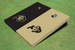 University of Colorado Alternating Solid Cornhole Boards