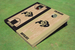 University of Colorado Alternating Basketball Court Custom Cornhole Board