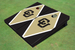 University of Colorado "CU" Gold and Black Matching Diamond Cornhole Boards University of Colorado "CU" Gold and Black Matching Diamond Cornhole Boards
